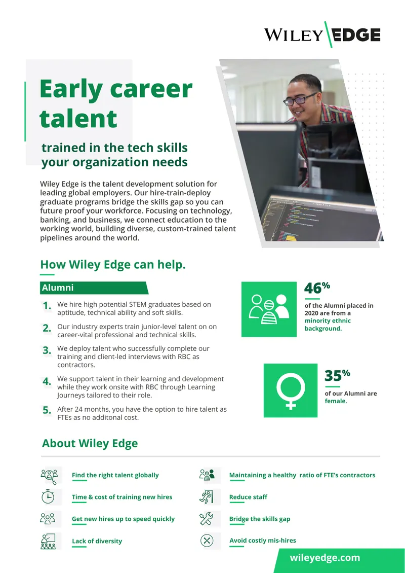 Talent Development Solutions for Technology and Banking
