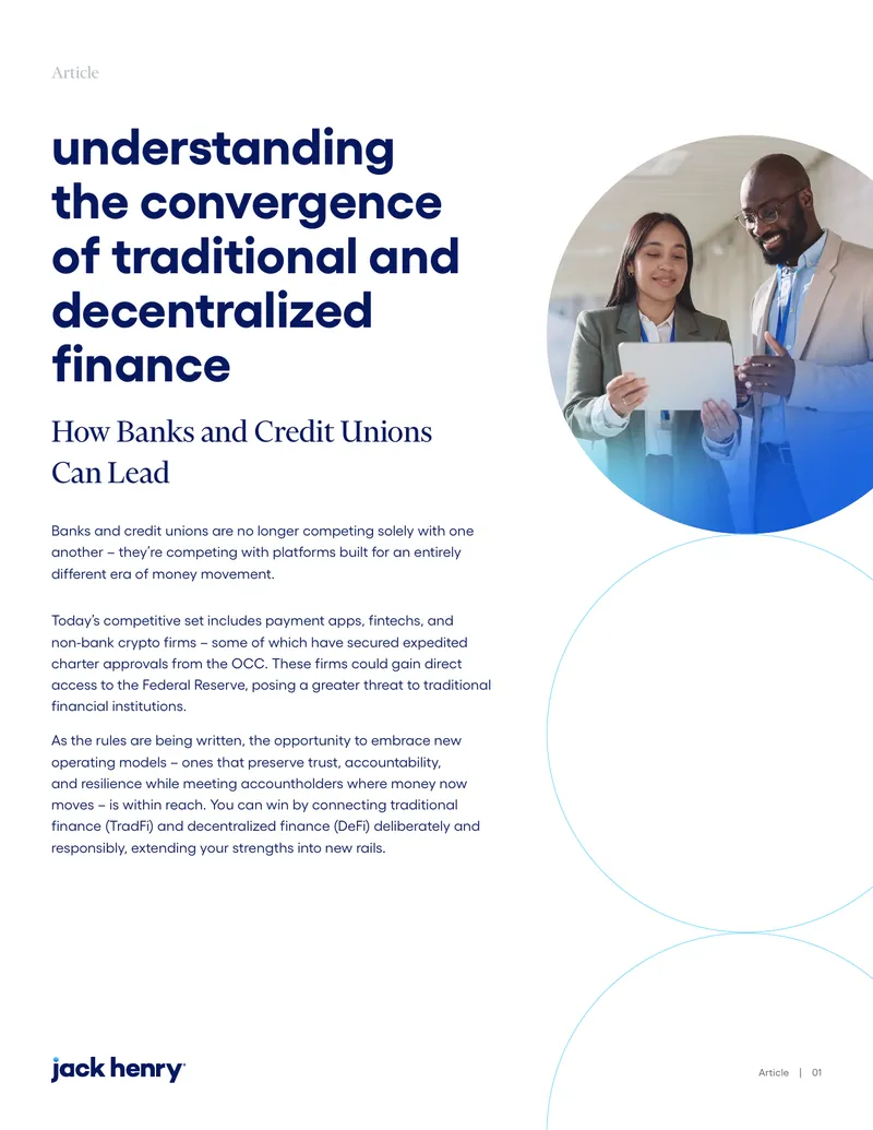Understanding the Convergence of Traditional and Decentralized Finance