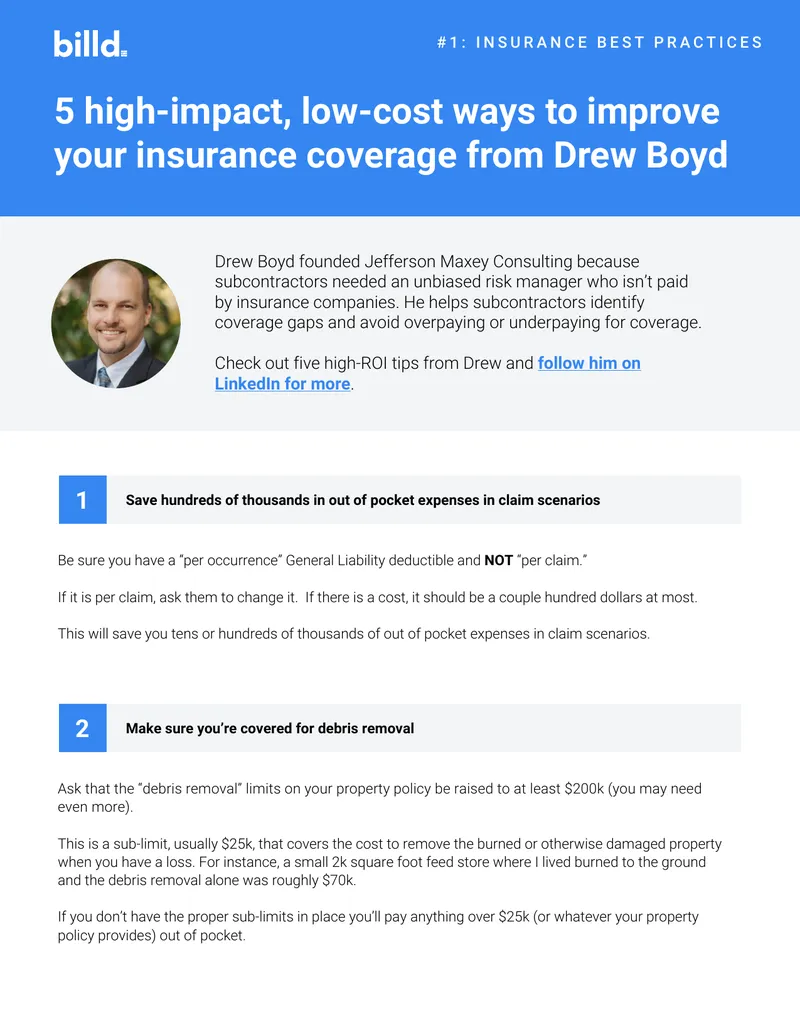 Insurance Coverage Improvement Strategies