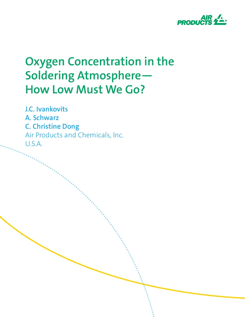 Oxygen Concentration Effects on Soldering Quality