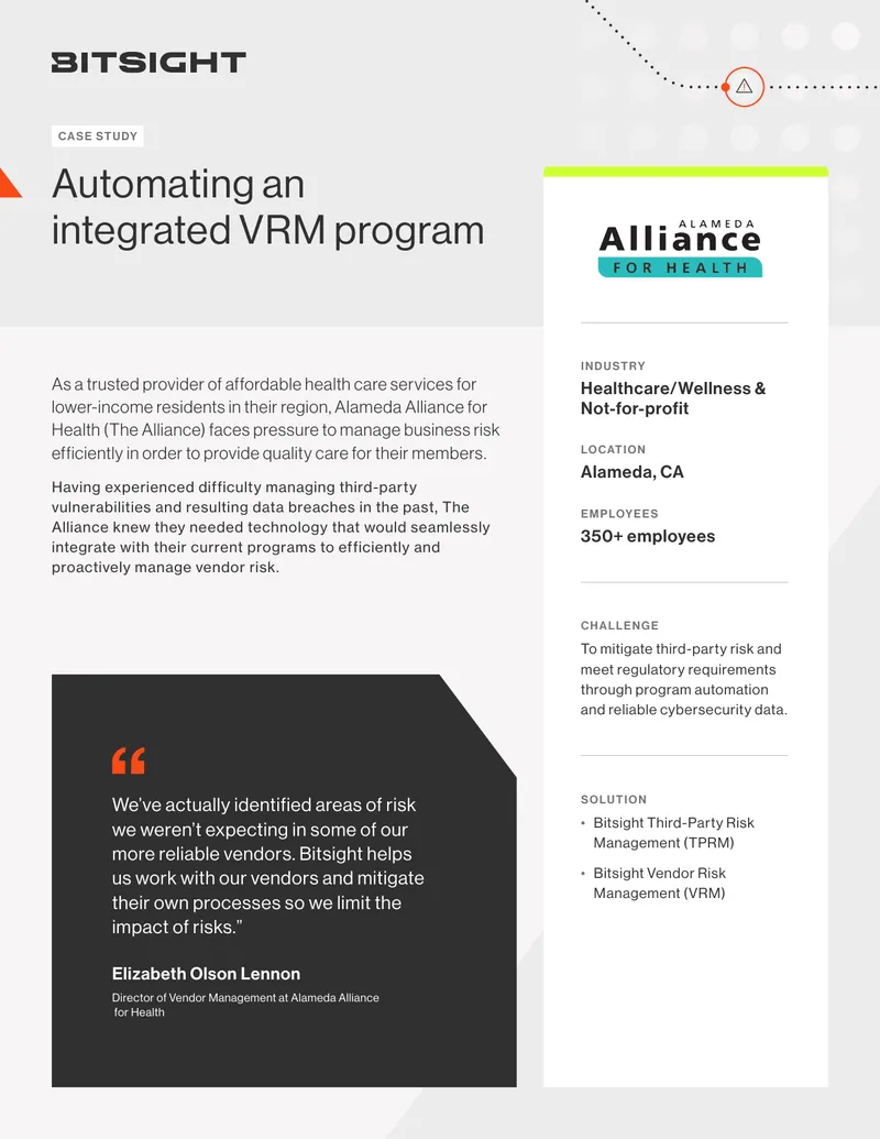 Automating an Integrated Vendor Risk Management Program