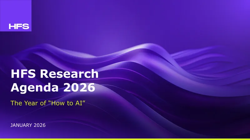 HFS Research Agenda for 2026