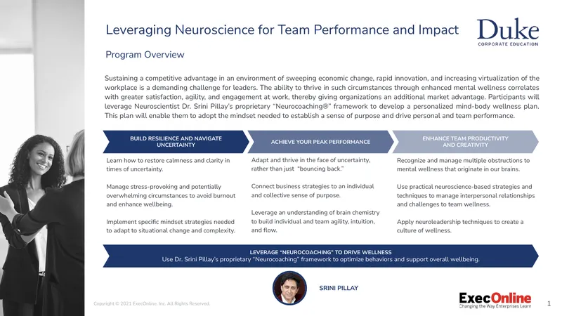 Leveraging Neuroscience for Team Performance and Impact
