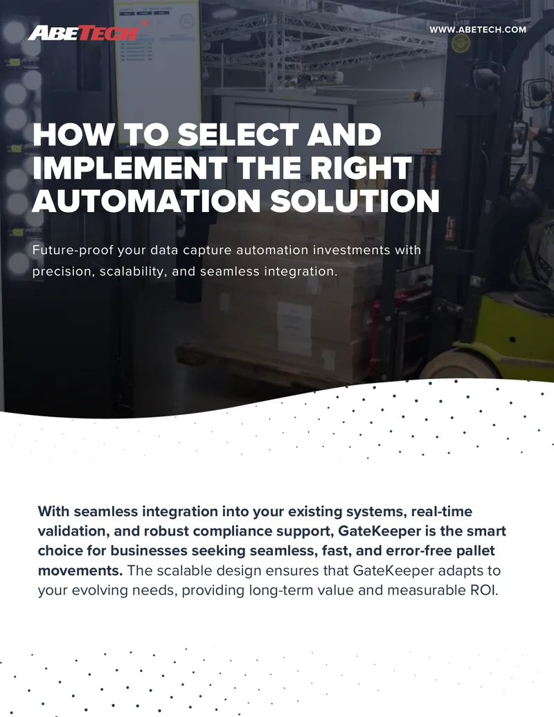 Guide to Selecting Automation Solutions