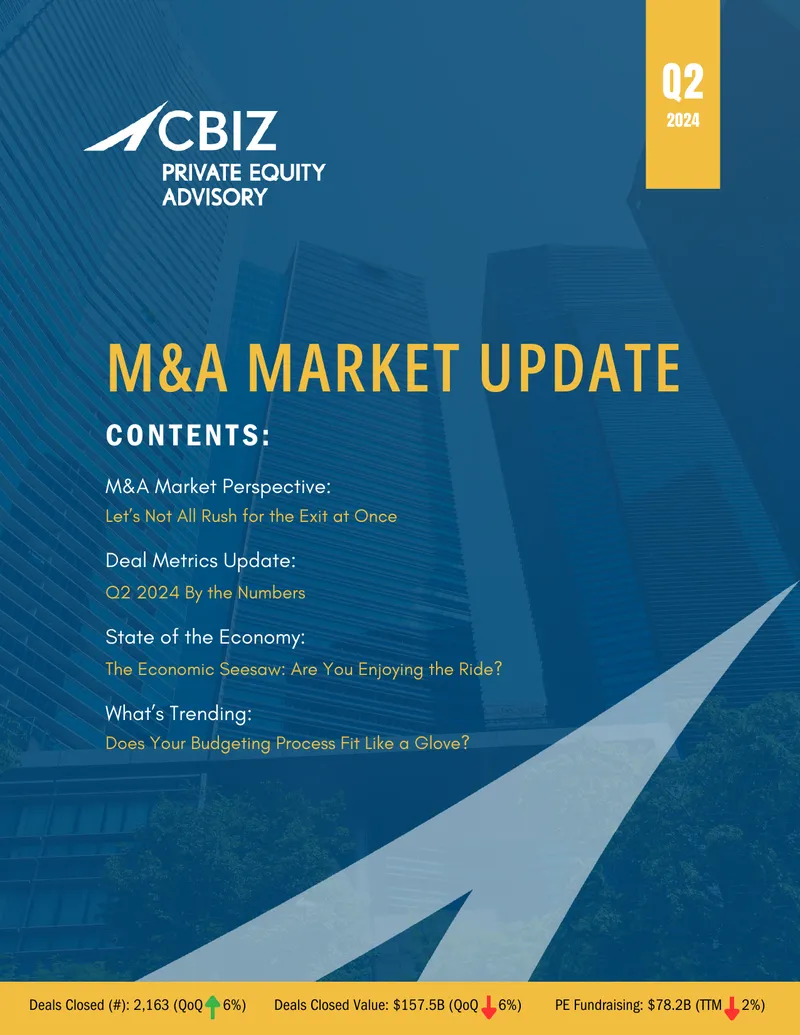 M&A Market Perspective and Economic Update Q2 2024