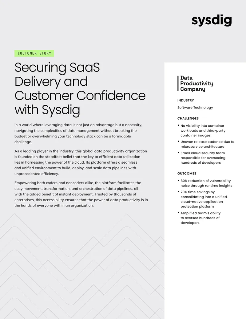 Securing SaaS Delivery and Customer Confidence