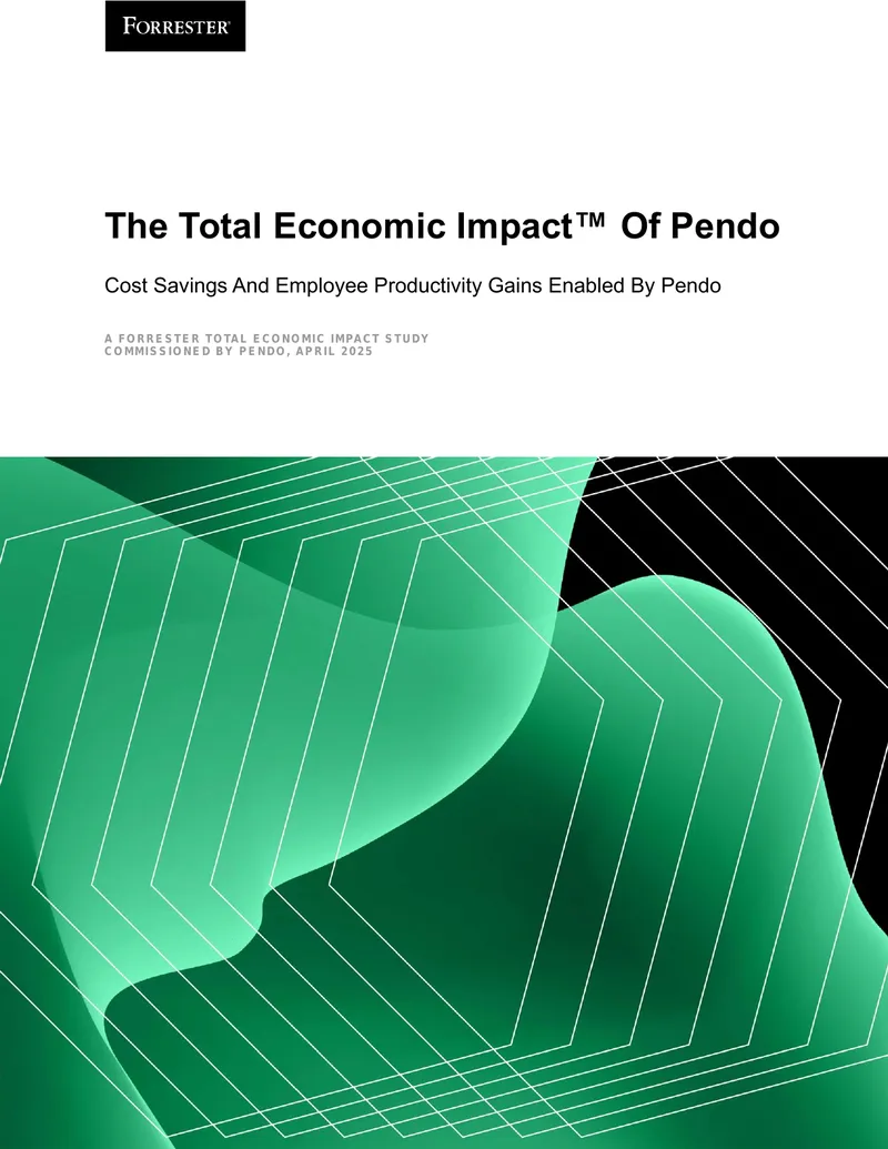 Total Economic Impact Study of Pendo