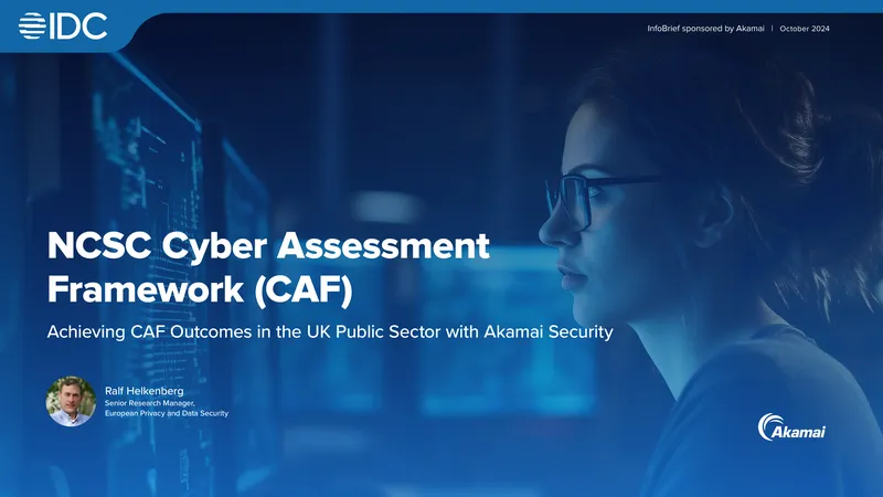 NCSC Cyber Assessment Framework for UK Public Sector