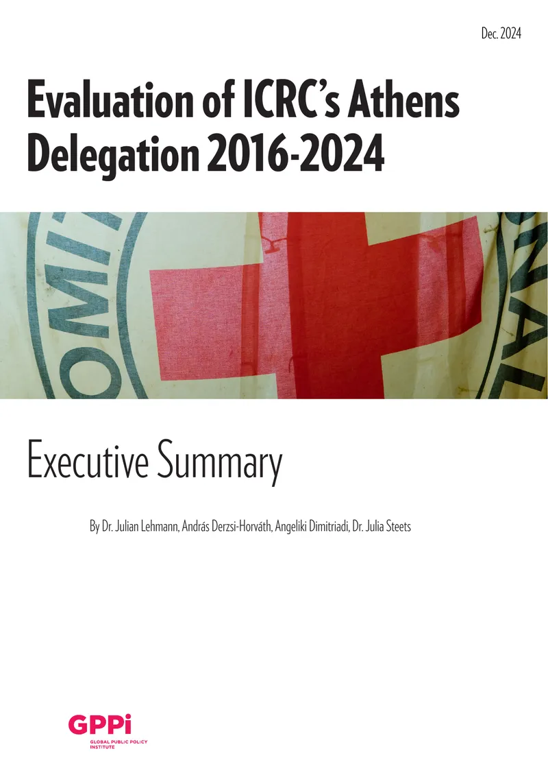 Evaluation of ICRC Athens Delegation 2016-2024