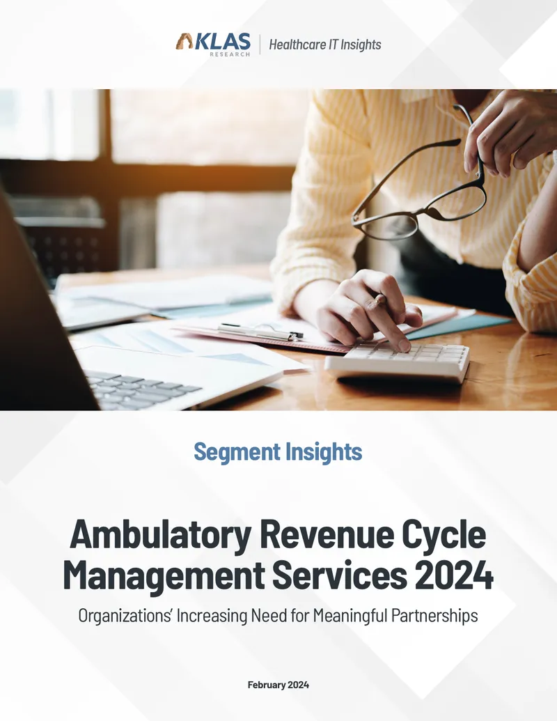 Ambulatory Revenue Cycle Management Services 2024 Report