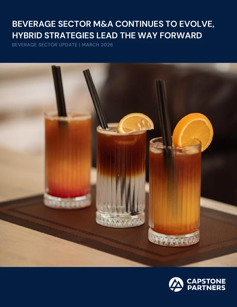Beverage Sector M&A Trends and Insights
