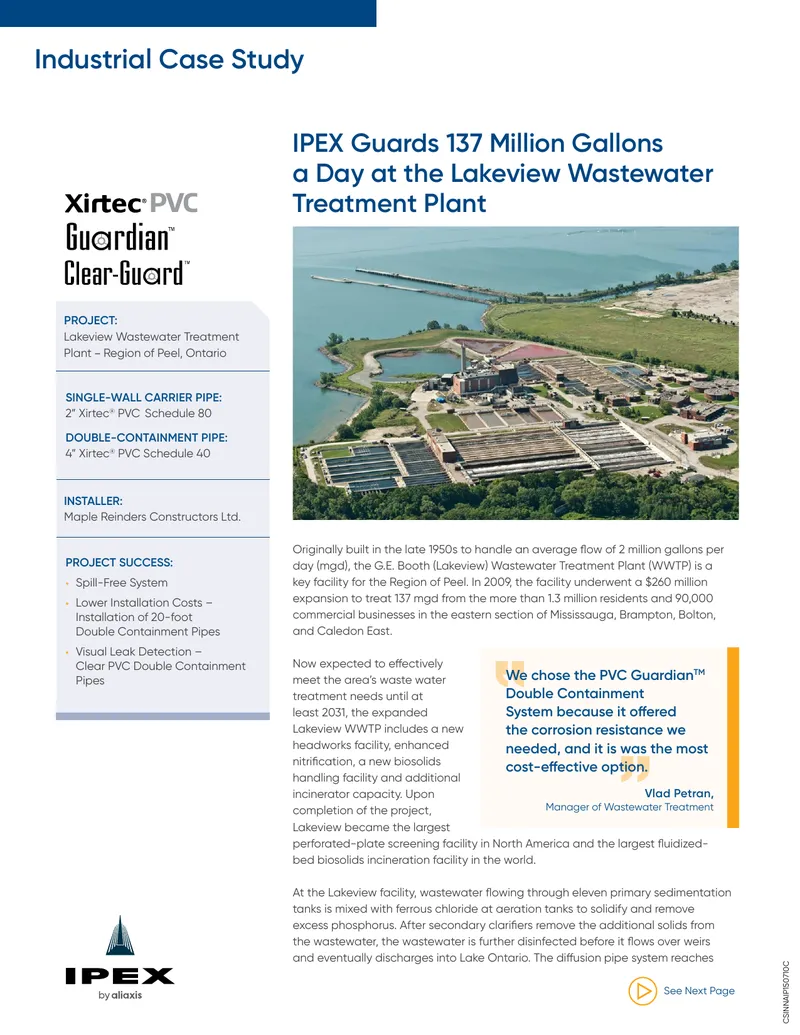Lakeview Wastewater Treatment Plant Expansion Overview