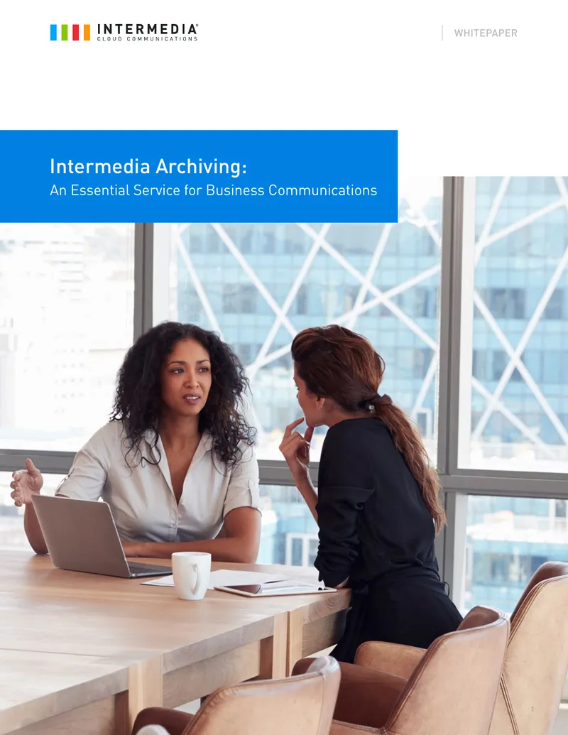 Intermedia Archiving as a Business Communication Solution