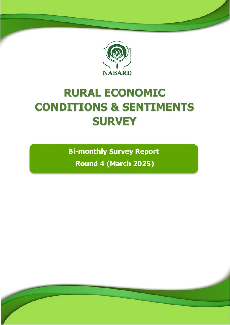 Rural Economic Conditions and Sentiments Survey Report