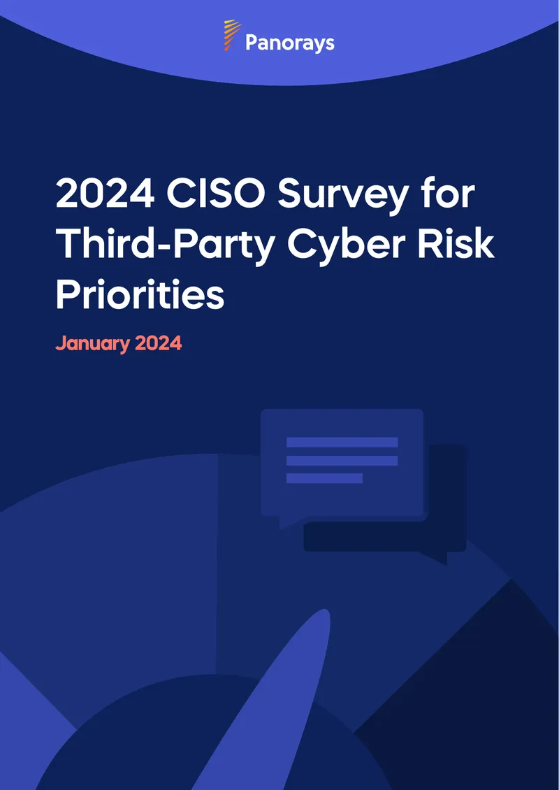 2024 CISO Survey on Third-Party Cyber Risk Management