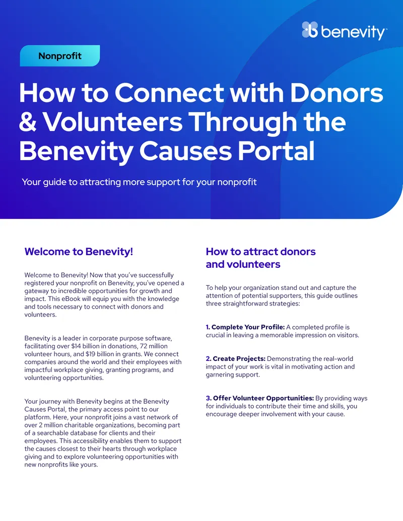 Guide to Connecting with Donors and Volunteers