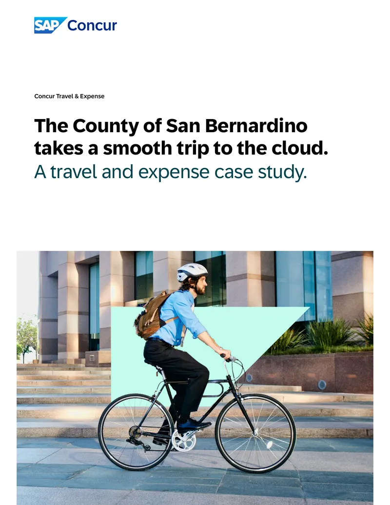 Travel and Expense Case Study for County of San Bernardino