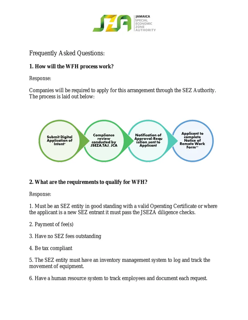 Work-from-Home Framework Implementation Guide