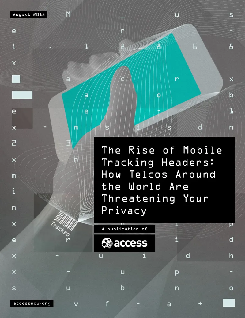 Mobile Tracking Headers and Privacy Concerns