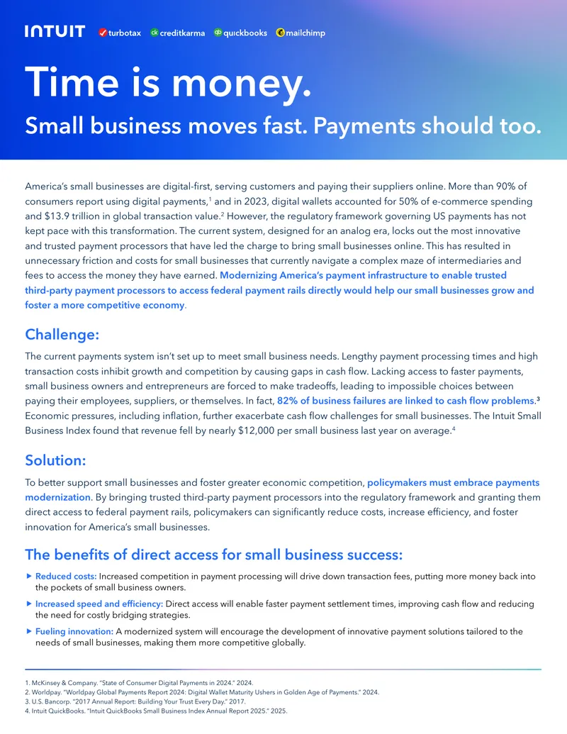 Modernizing Payment Infrastructure for Small Businesses