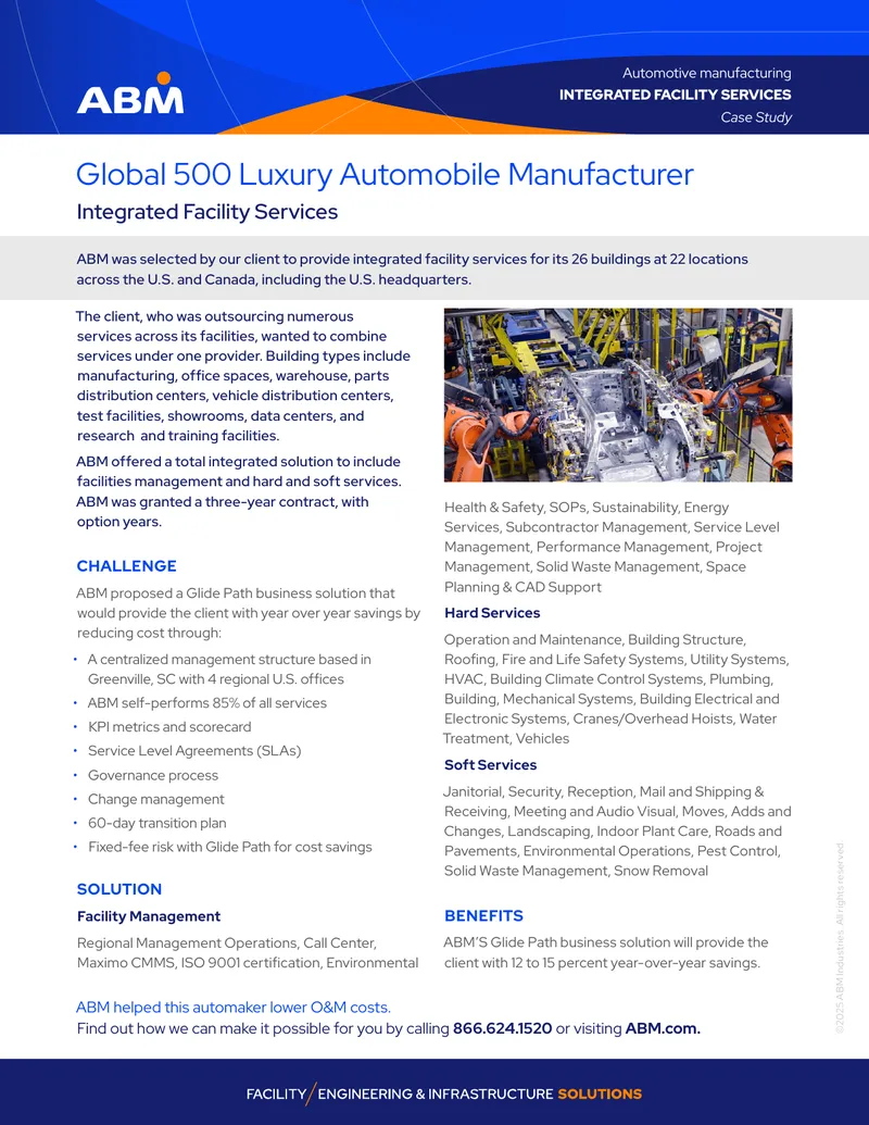 Integrated Facility Services Case Study