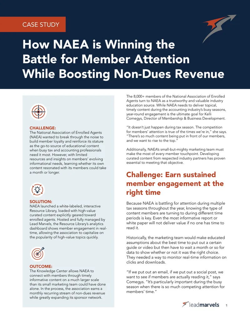 NAEA Knowledge Center Case Study