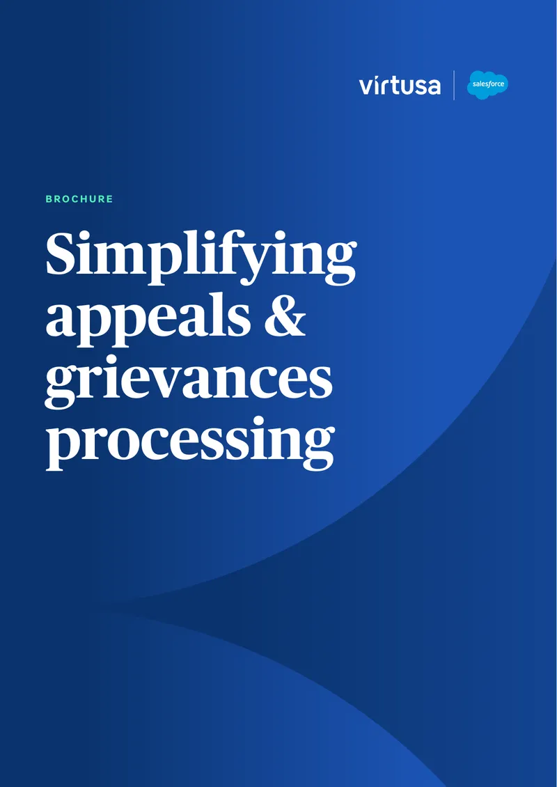 Appeals and Grievances Processing Solution Overview