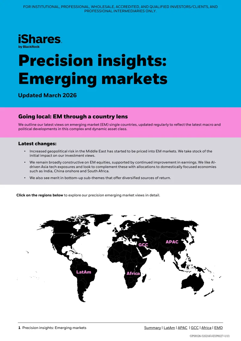 Precision Insights on Emerging Markets