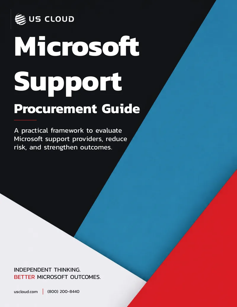 Microsoft Support Procurement Evaluation Guide
