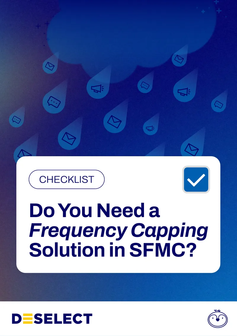 Frequency Capping Solution Evaluation Checklist