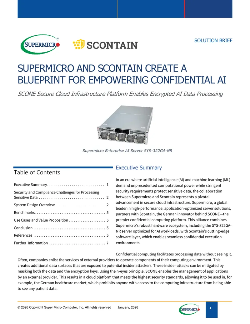 Blueprint for Empowering Confidential AI with SCONE