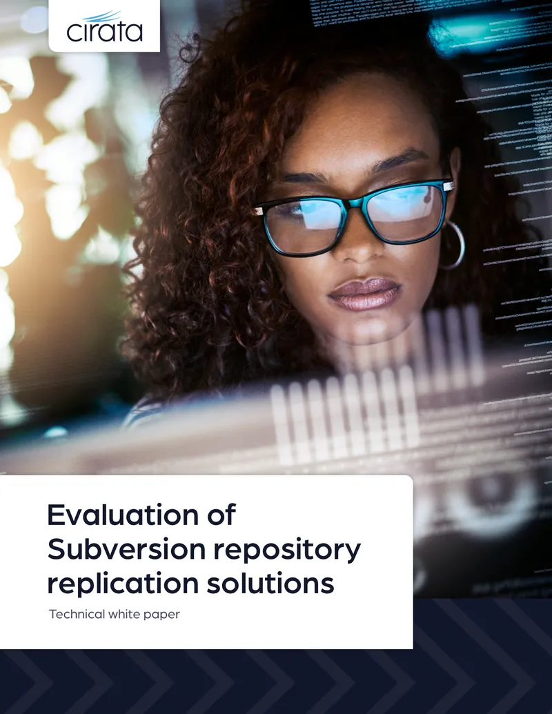 Evaluation of Subversion Repository Replication Solutions