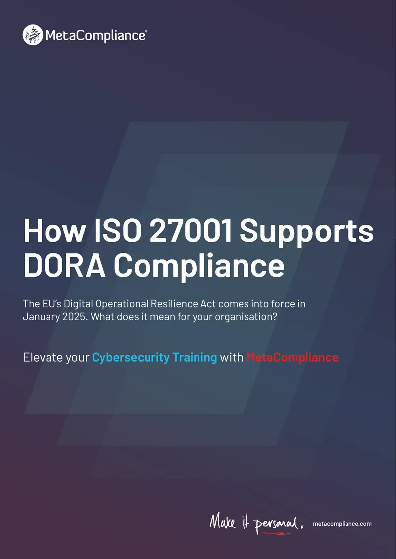 ISO 27001 and DORA Compliance Relationship