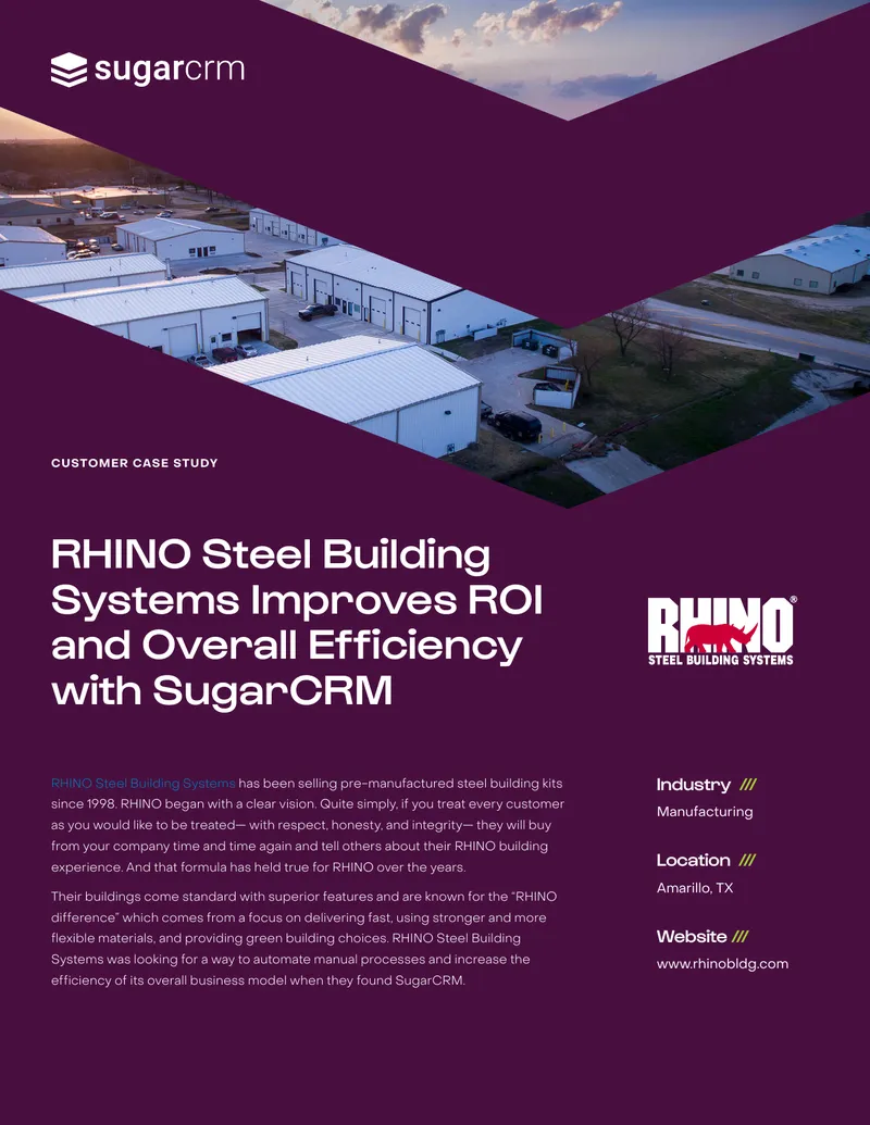 RHINO Steel Building Systems Case Study