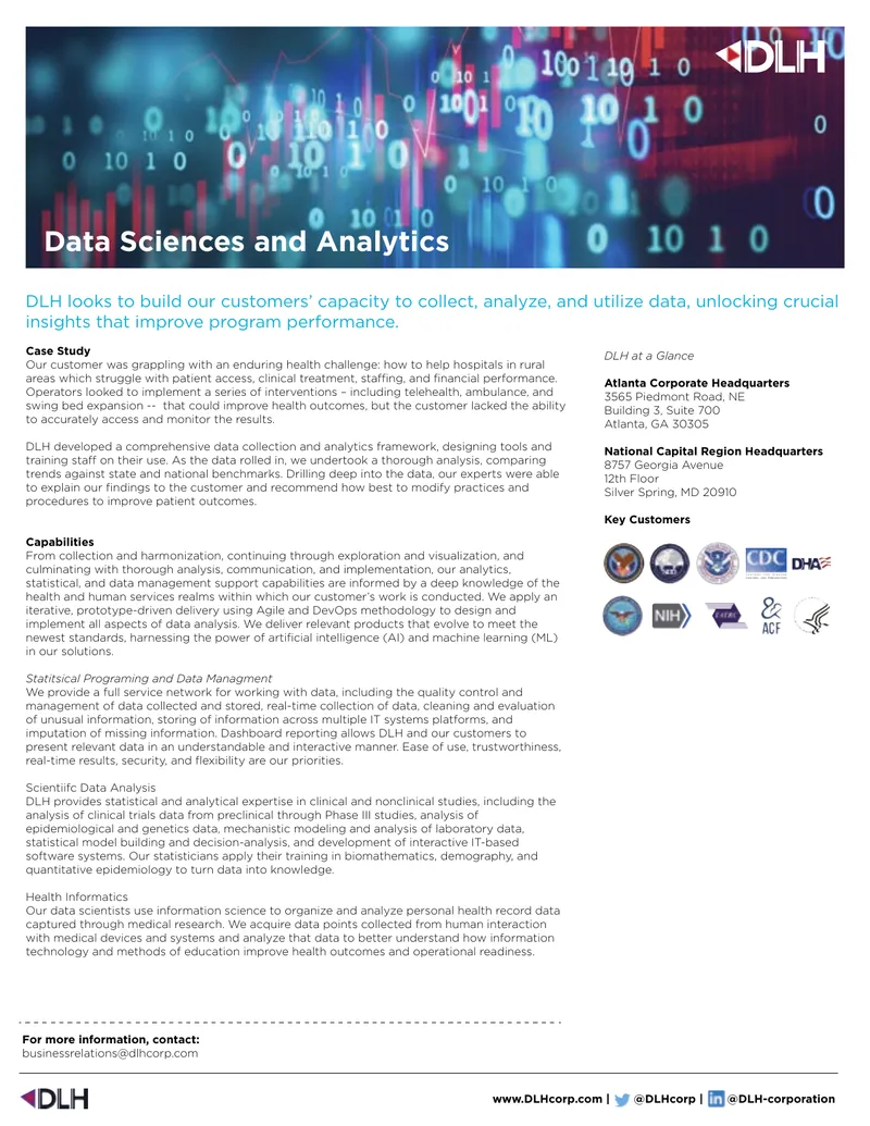 Data Collection and Analytics Framework Case Study