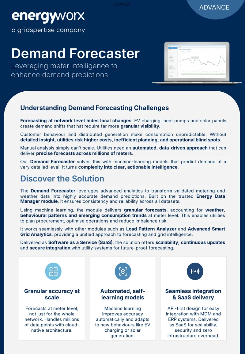 Demand Forecaster for Accurate Energy Predictions