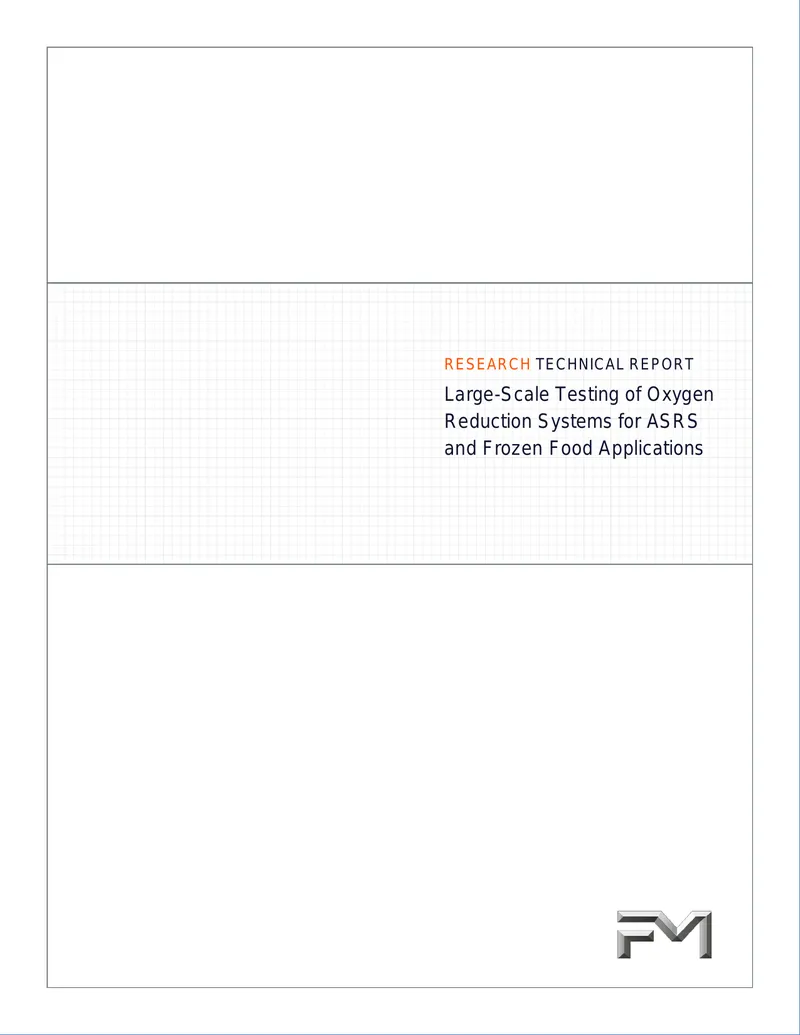 Large-Scale Testing of Oxygen Reduction Systems