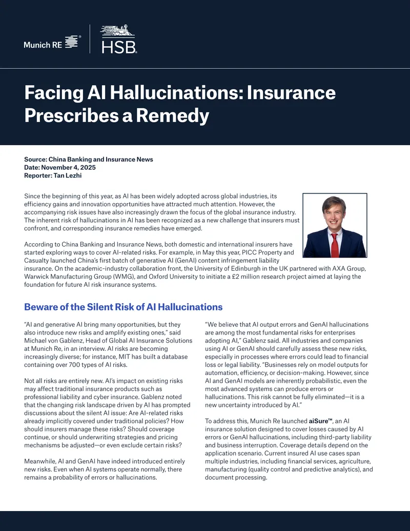 AI Risk Insurance Solutions and Challenges