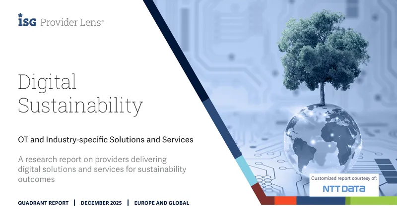 Digital Sustainability Quadrant Report December 2025