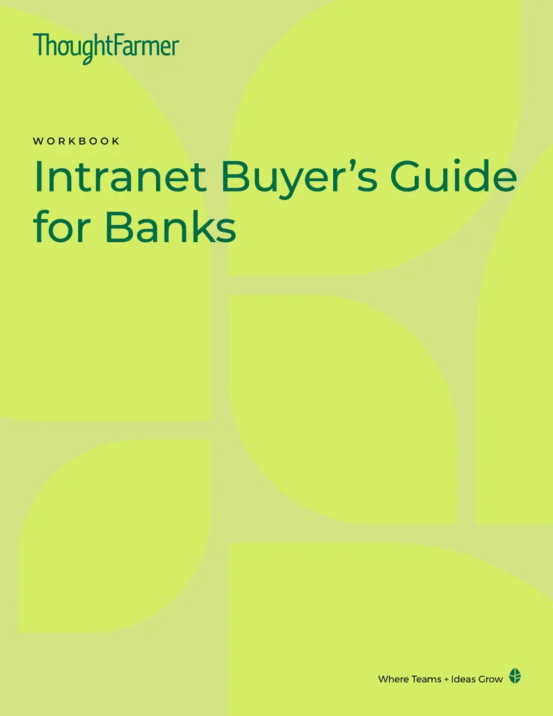 Intranet Buyer’s Guide for Banks