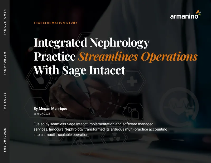 Innocura Nephrology Accounting Transformation Case Study