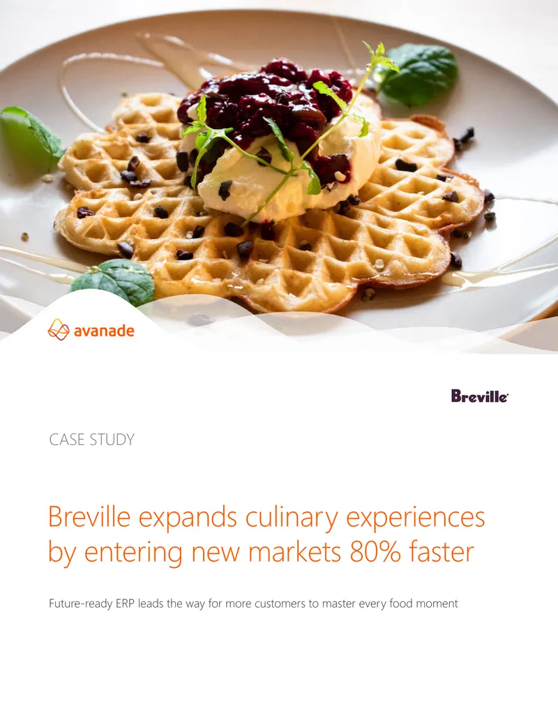 Breville's ERP Transformation for Market Expansion