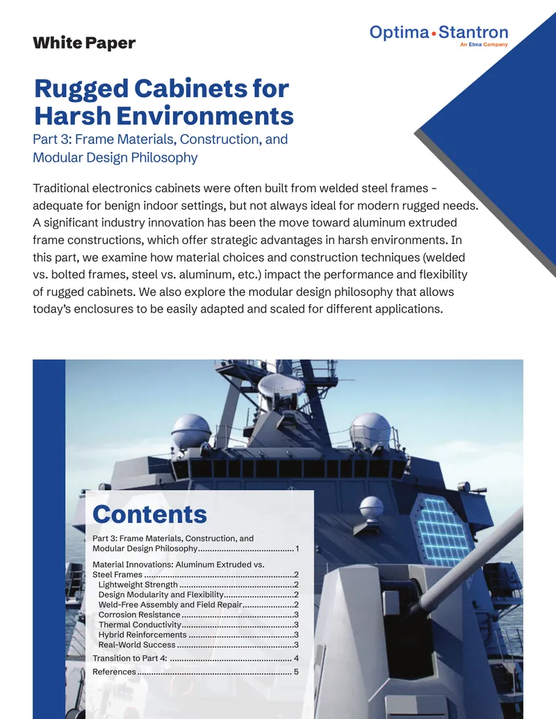 Rugged Cabinets for Harsh Environments