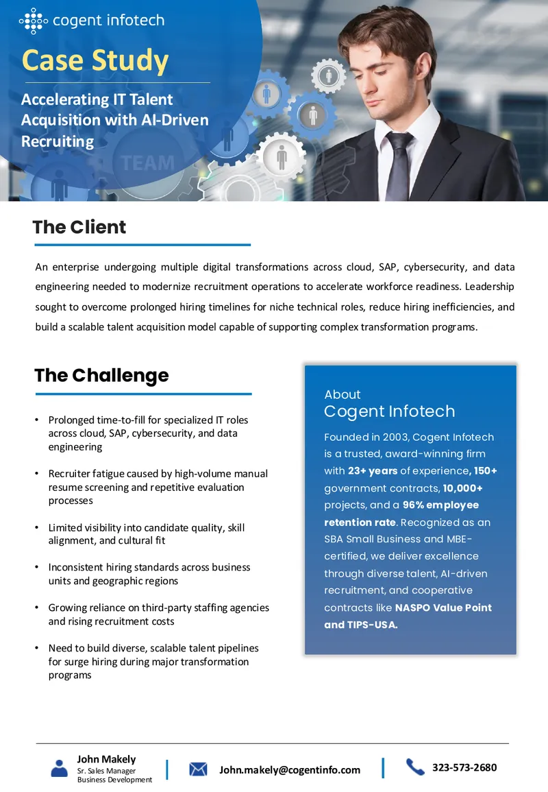 Accelerating IT Talent Acquisition with AI-Driven Recruiting