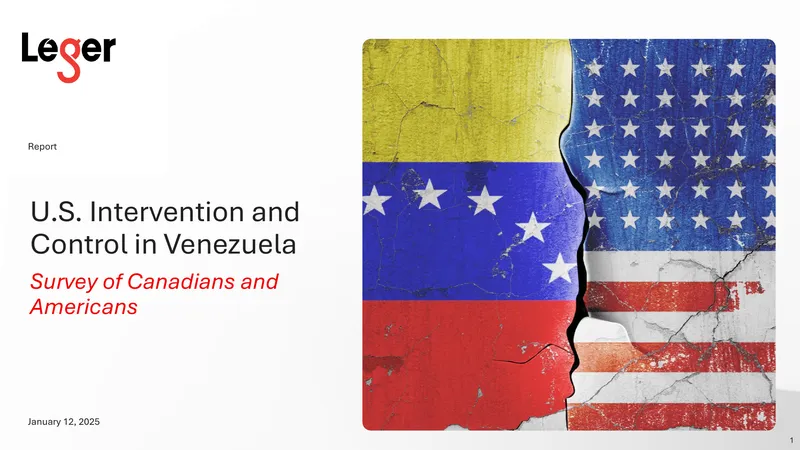 U.S. Intervention and Control in Venezuela Survey Report