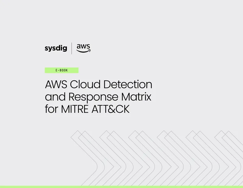 AWS Cloud Detection and Response Matrix for MITRE ATT&CK