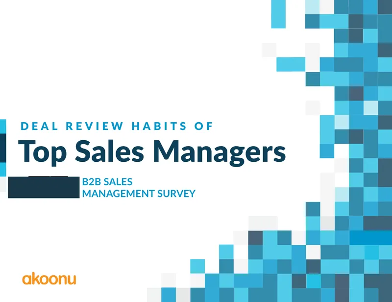 B2B Sales Management Survey Findings