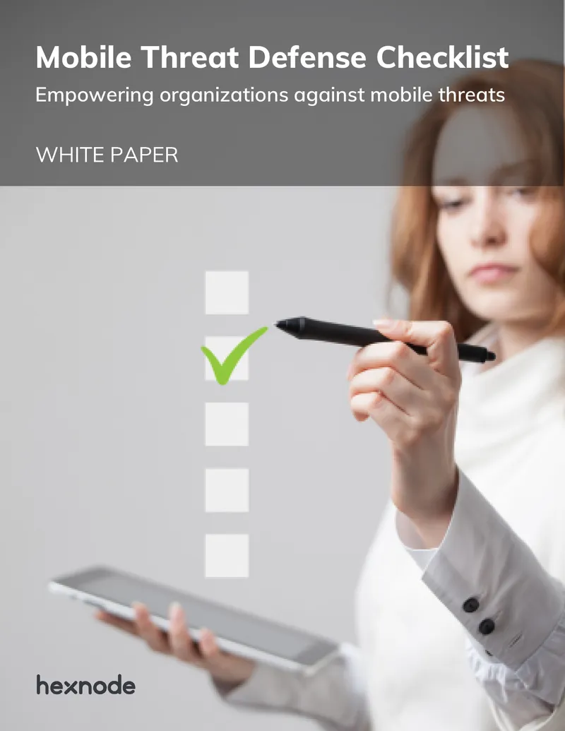 Mobile Threat Defense Checklist