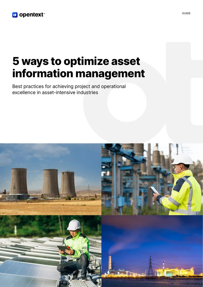 Five Strategies for Optimizing Asset Information Management