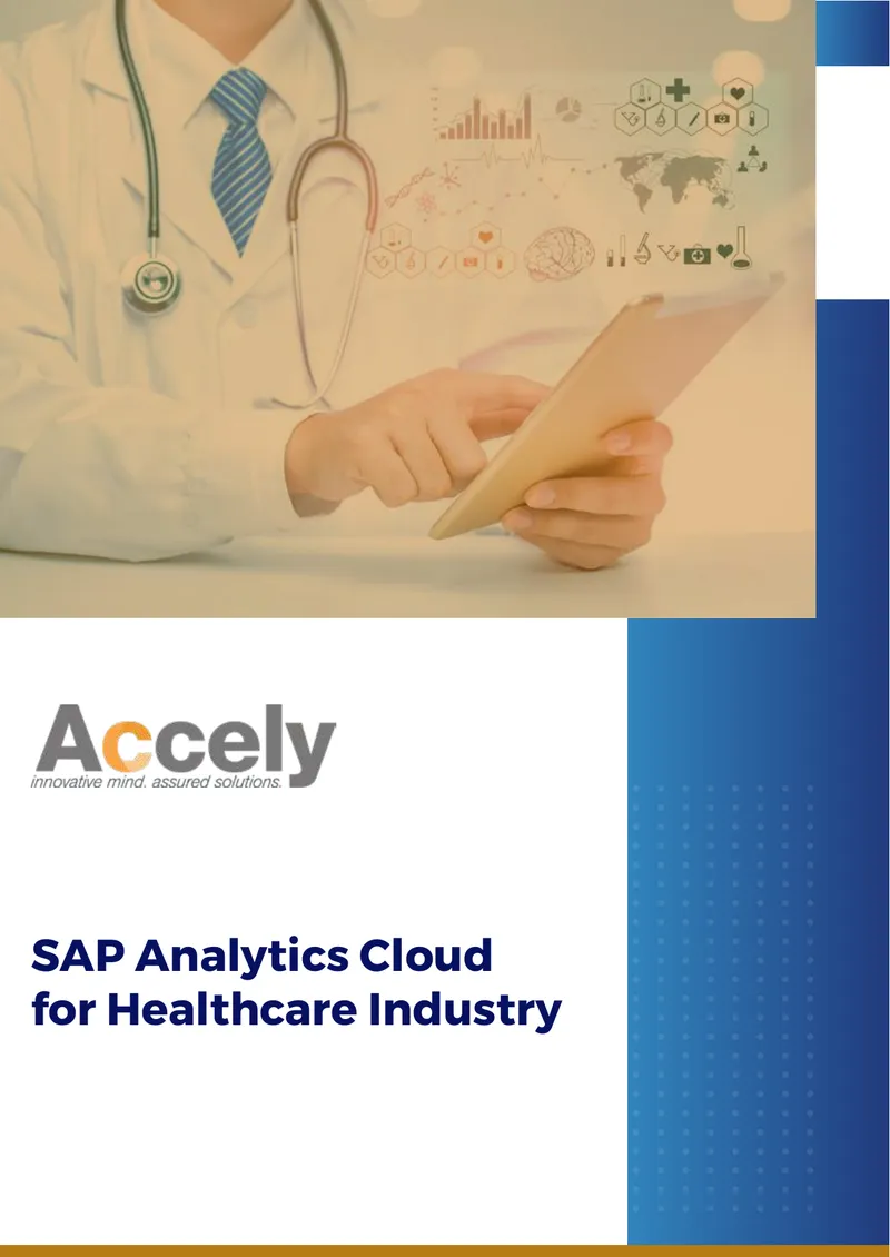 SAP Analytics Cloud Applications in Healthcare